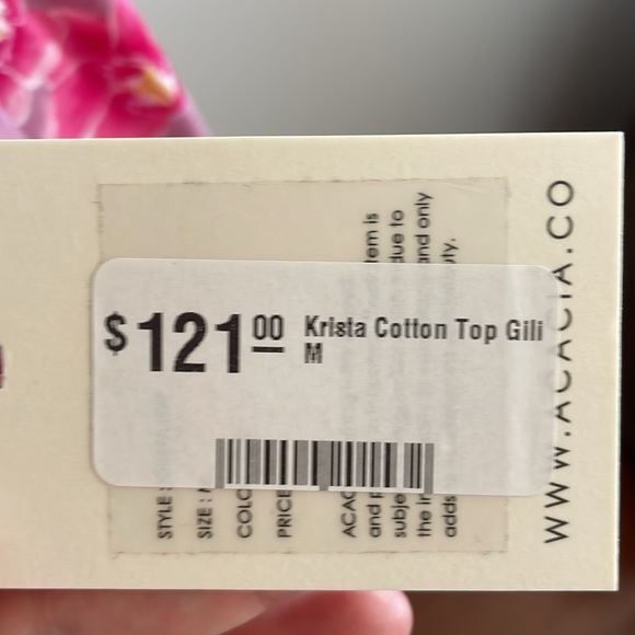 Acacia Cotton Top - Picture 6 of 6